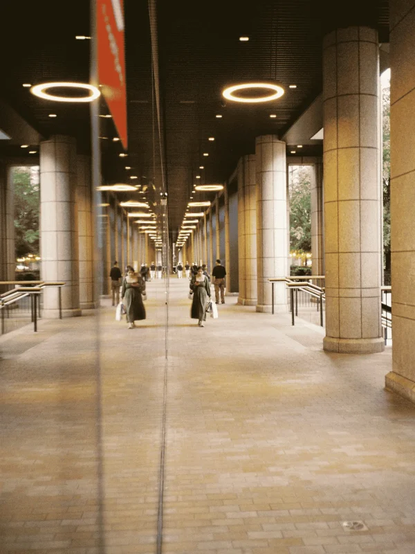 IT contractor Recruitment South Africa, represented by professionals walking through a modern office complex